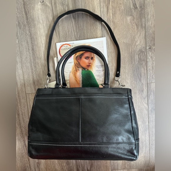 Coach Park Leather Carryall Satchel Excellent Condition - Picture 2 of 7